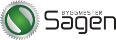 Byggmester Sagen AS logo. Grafikk.