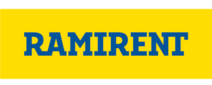 Ramirent logo. Grafikk.