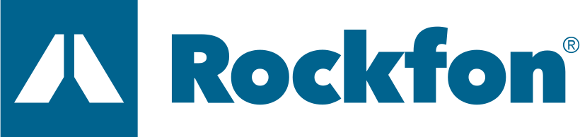 Rockfon logo. Grafikk.